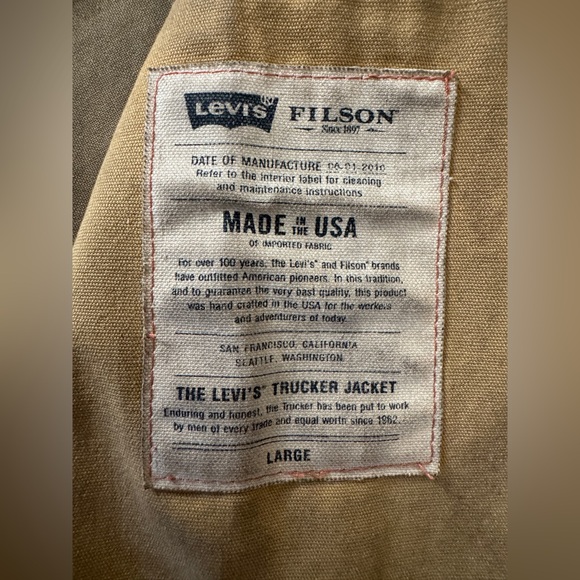 Filson x Levi’s Trucker Jacket - Picture 4 of 16